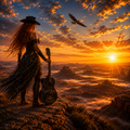 Lonely Desert Skies