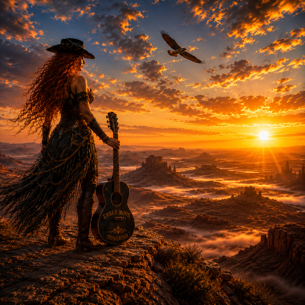 Lonely Desert Skies
